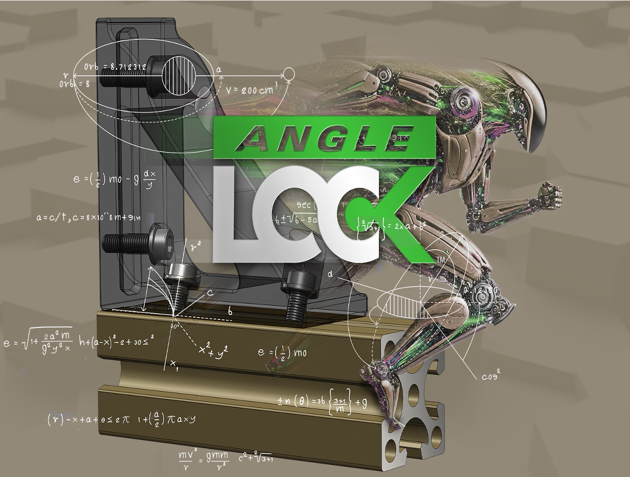 AngleLock precision engineering - robotic automation with aluminum framing system